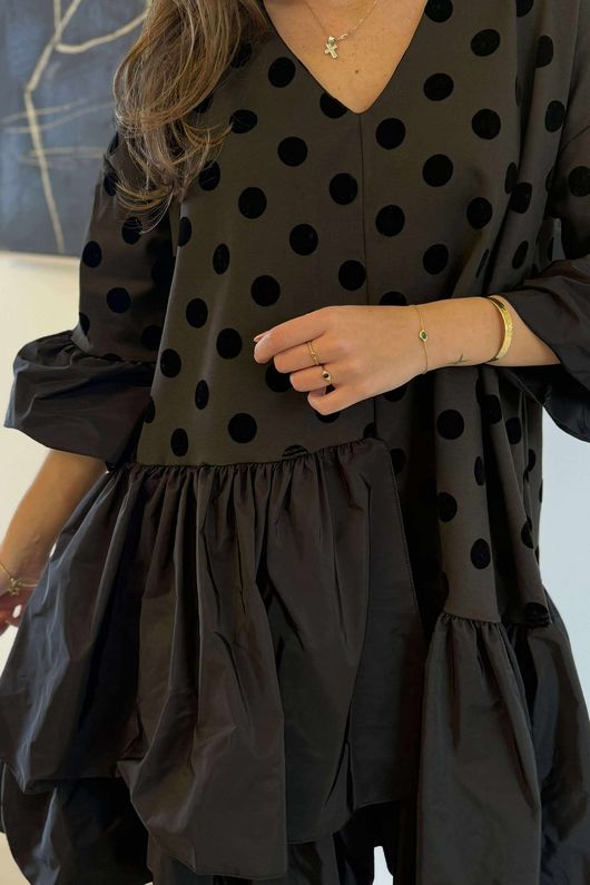 Oscar Rue Dress Polka Dot Earth